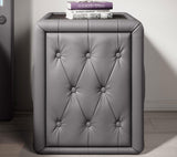 Designer Nachttisch Evora (Kunstleder) - Luxusbetten24