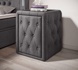 Designer Nachttisch Josy (Samt) - Luxusbetten24