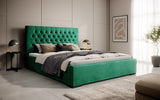 Designer Polsterbett Chester mit Stauraum - Luxusbetten24