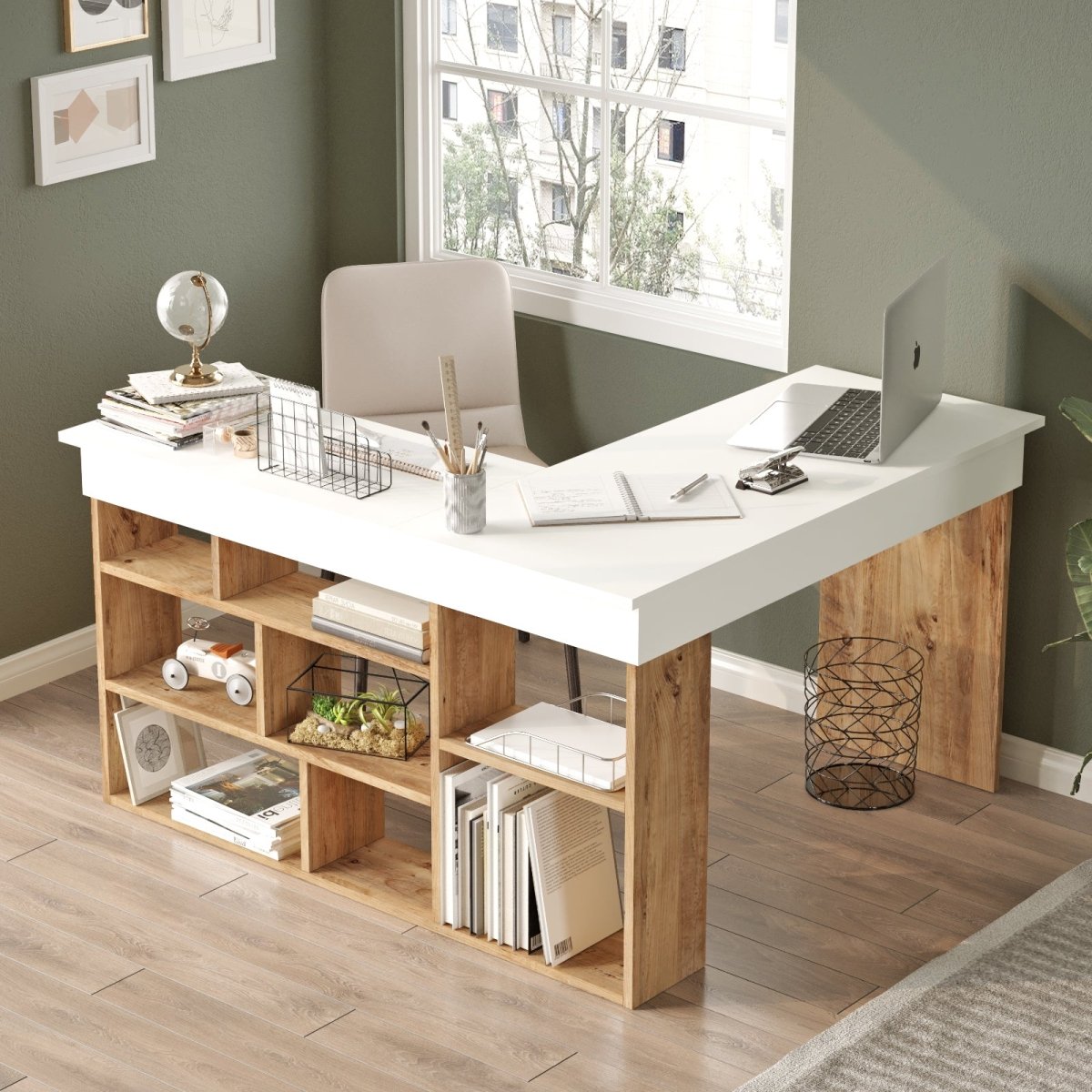Designer Schreibtisch Tiro - Luxusbetten24