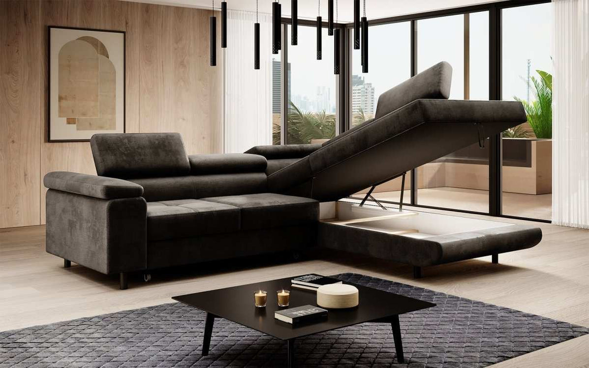 Designer Sofa Costa mit Schlaf und Klappfunktion — Luxusbetten24