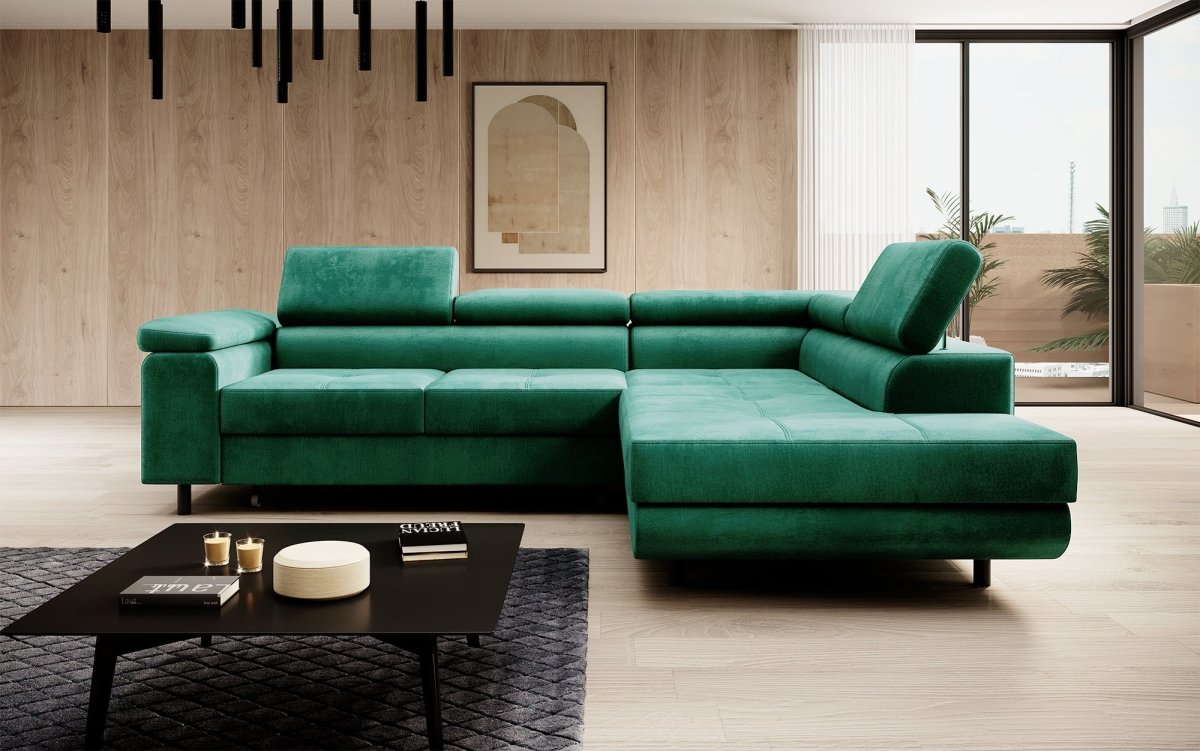 Designer Sofa Costa mit Schlaf - und Klappfunktion - Luxusbetten24