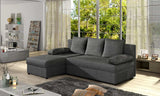 Designer Sofa Gino mit Stauraum und Schlaffunktion - Luxusbetten24