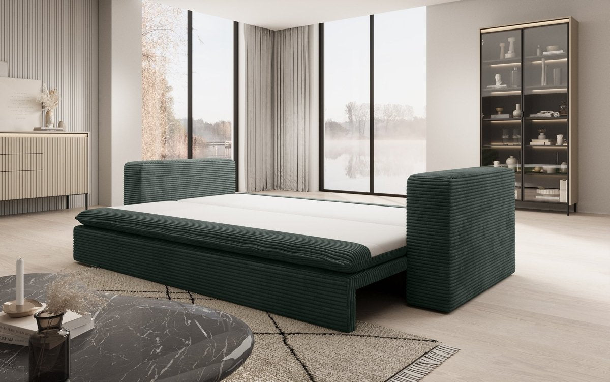 Designer Sofa Tilo mit Schlaf- und Klappfunktion - Luxusbetten24