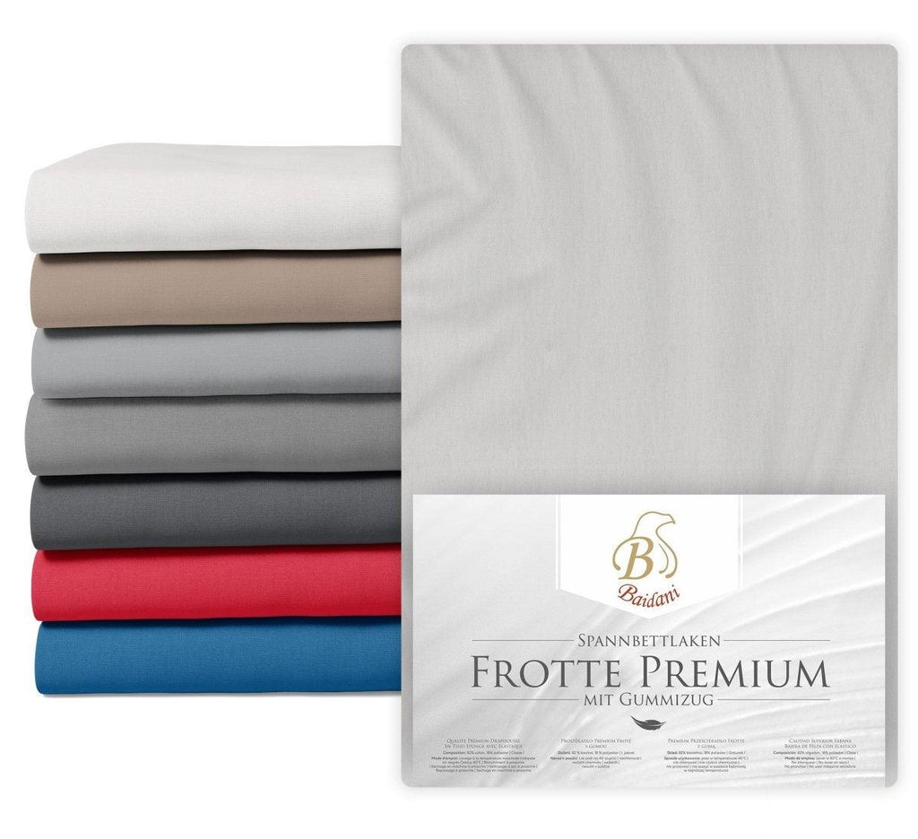 Premium Boxspring Bettlaken Frotte