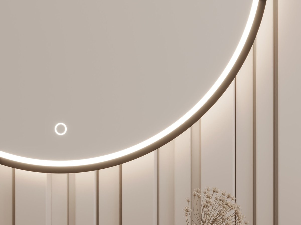 Spiegel Lioni mit LED Beleuchtung - Luxusbetten24